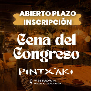 Cena del Congreso 2026