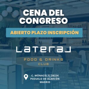 Cena del Congreso 2026